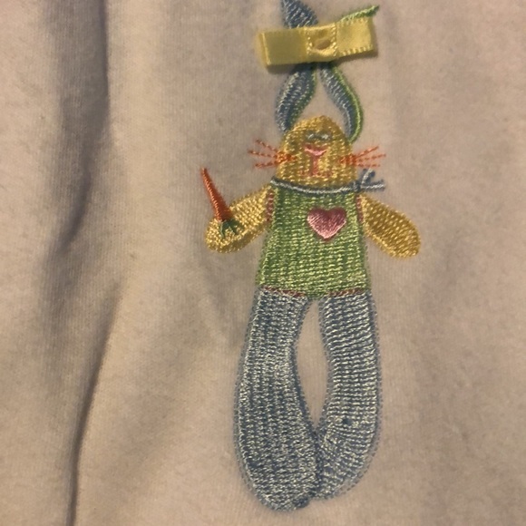 Chez Ami Easter Bunny Romper - Picture 2 of 3